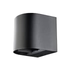 SG Armaturen - ARTES ROUND SORT 2700K, 8W, 360lm, RA80, SDCM:3, L80/B20, Klasse II, IP65