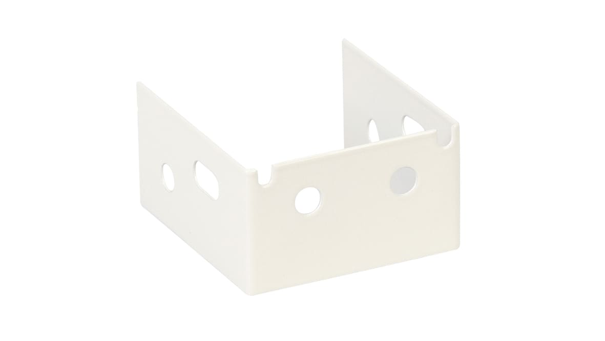 MP Bolagen - Endefeste 75mm Hvit MP-514V