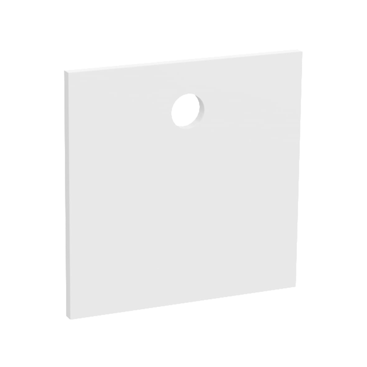 MP Bolagen - Underlagsplate 100x100mm Hvit MP-962V