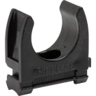 Pipelife - 32mm klammer, UV stabilisert svart