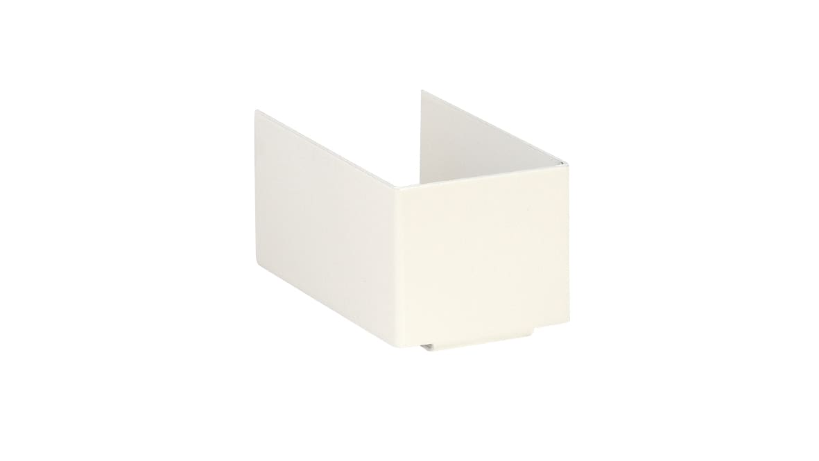 MP Bolagen - Endelokk 50mm Hvit MP-592V