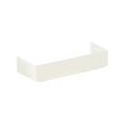 MP Bolagen - Endelokk 200mm Hvit MP-542V