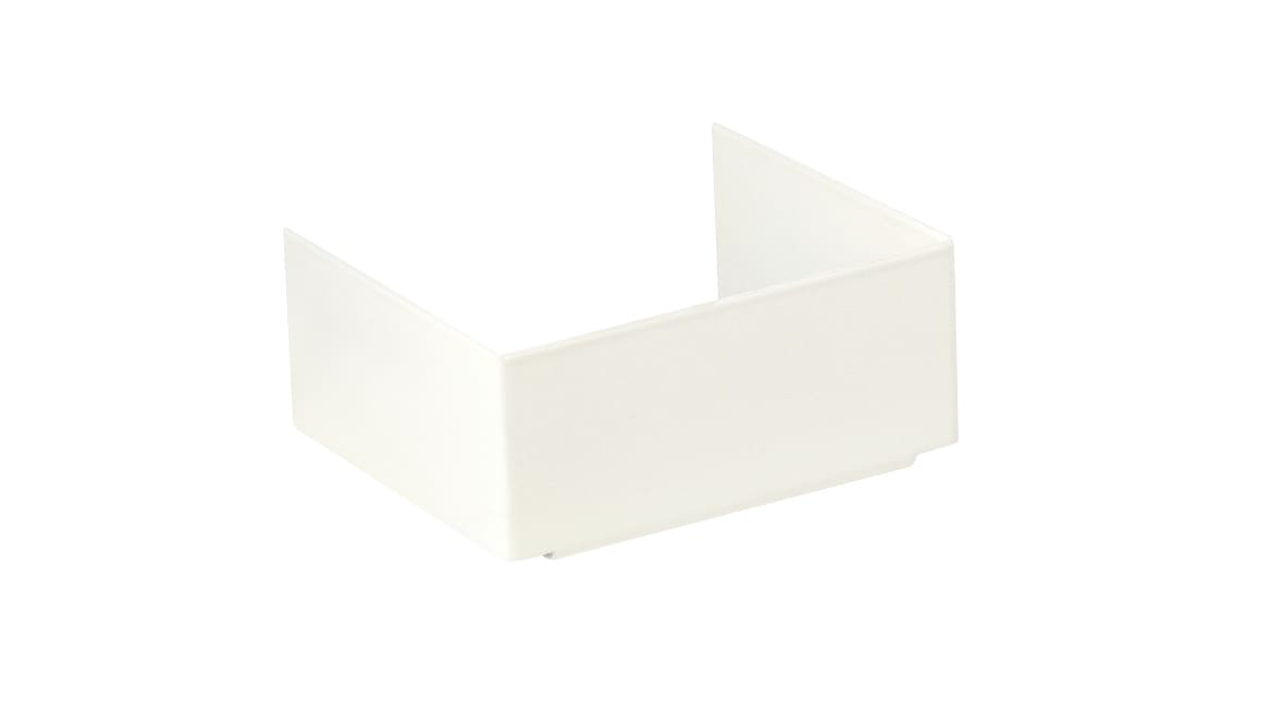 MP Bolagen - Endelokk 100mm Hvit MP-522V