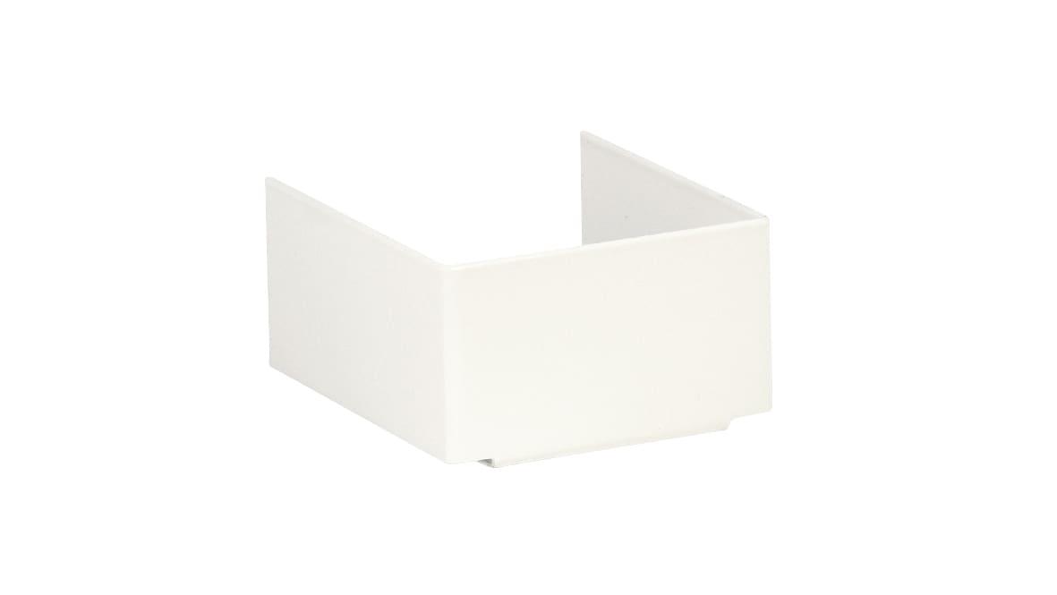MP Bolagen - Endelokk 75mm Hvit MP-512V