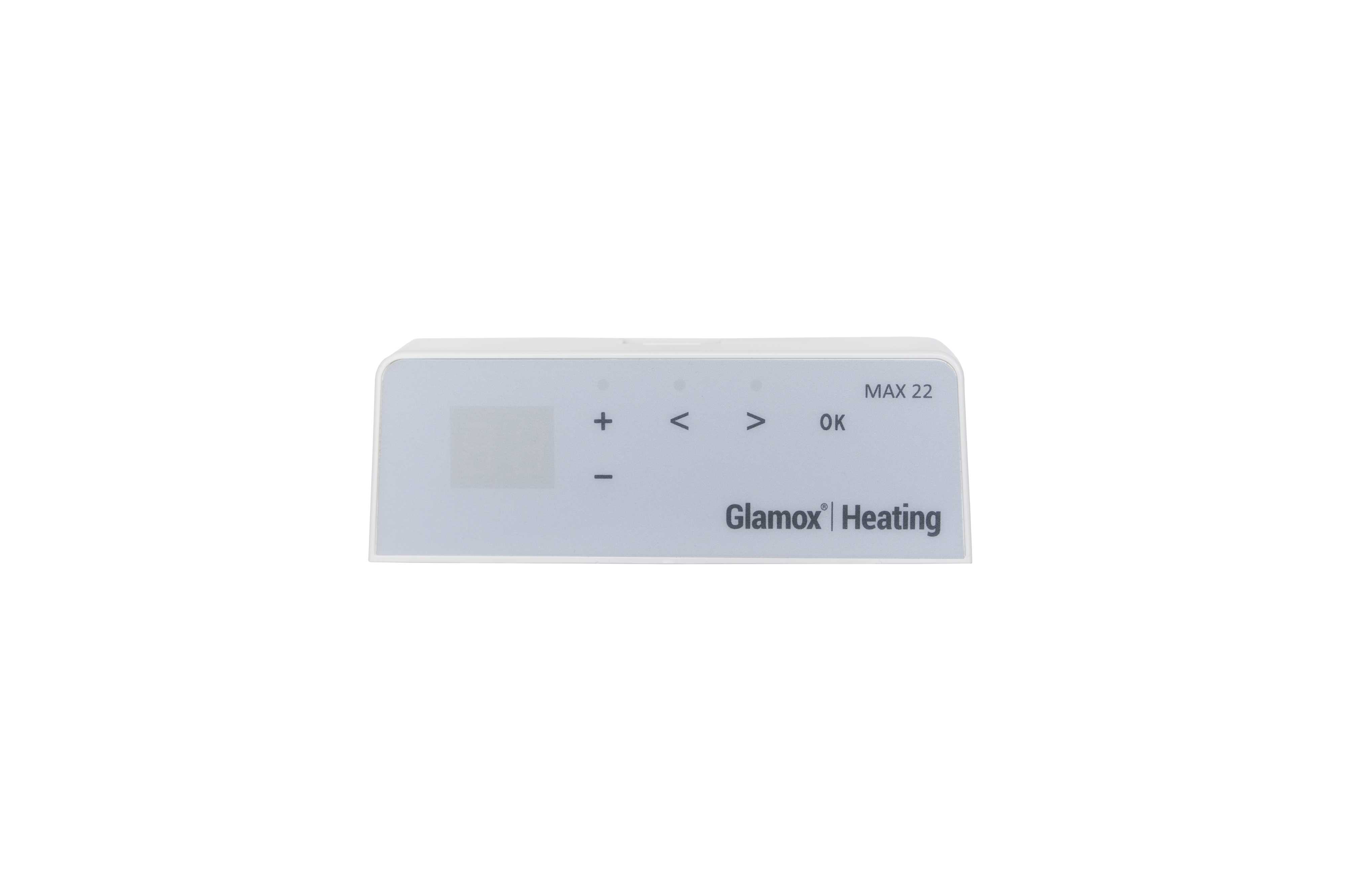 Glamox Heating - TERMOSTAT MAX 22 GRADER HVIT H40 / H60 DT 220-400V -910051