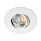 SG Armaturen - NANO TILT IN/OUT HVIT 4W LED 4000K 36D, 240lm, Ra>90, SDCM:2, Klasse III, IP65, L70/B50>, 50.000
