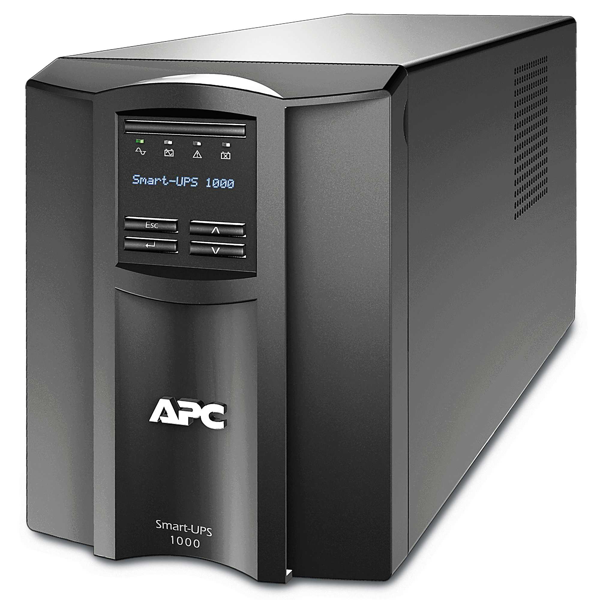 Schneider Electric - APC Smart-UPS SMT 1kVA, Tower, 230V, ut: 8x C13, SmartConnect Port+SmartSlot