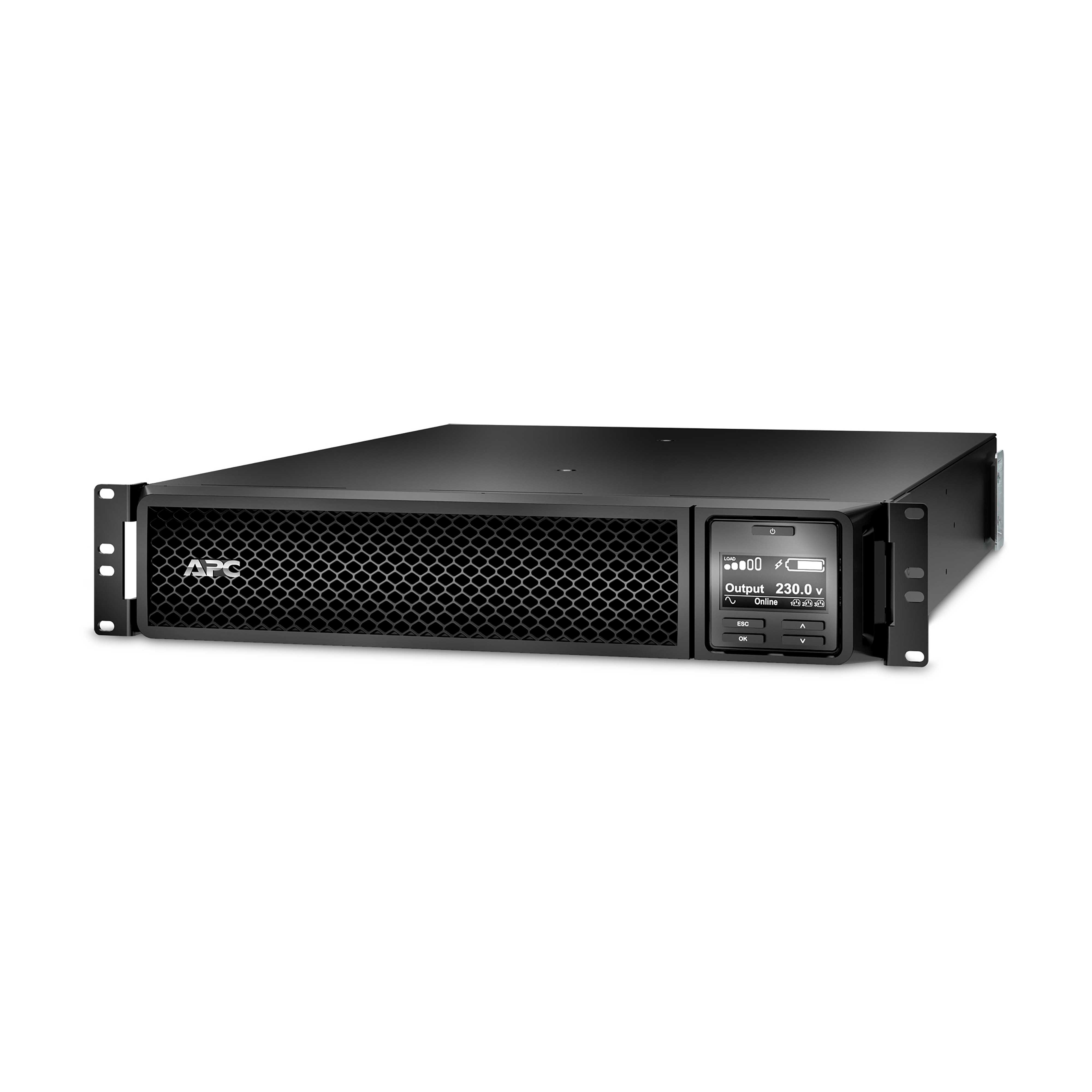 Schneider Electric - APC Smart-UPS SRT 3kVA, Rack 2U, 230V, ut: 8x C13 2x C19, utbyggbar, rail kit