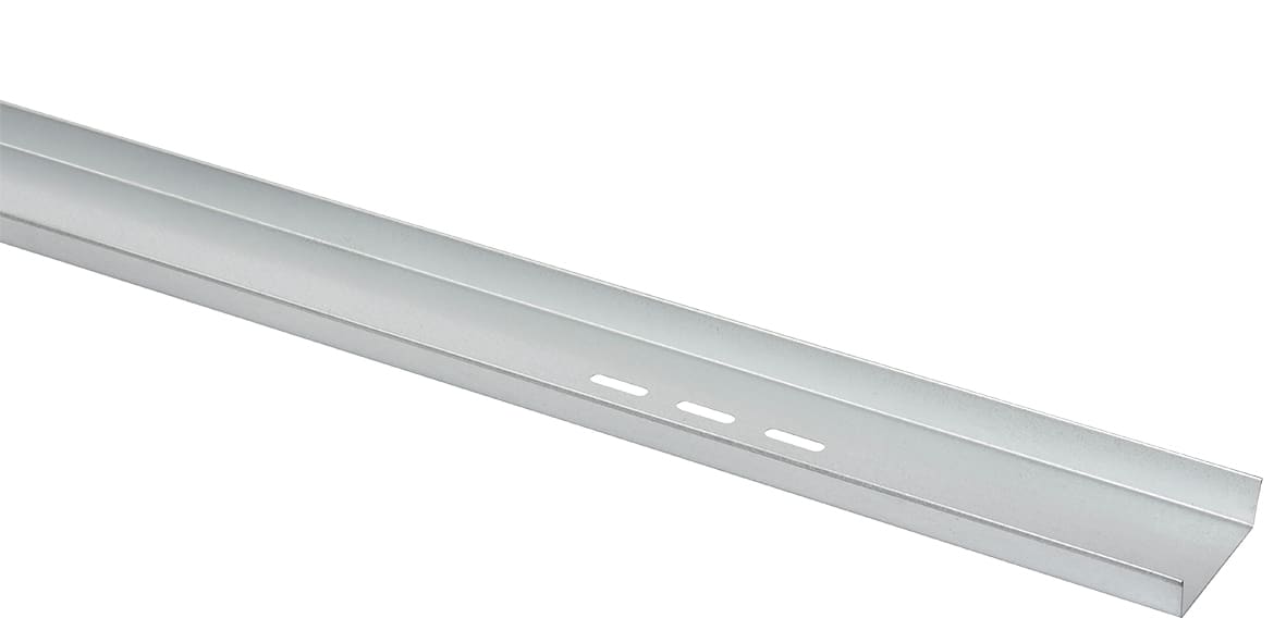 MP Bolagen - Svakstrømsrenne 100mm Hvit 3m MP-129V