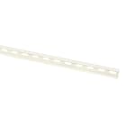 MP Bolagen - Ankerskinne 41x21 Hvit 0,75m MP-027V