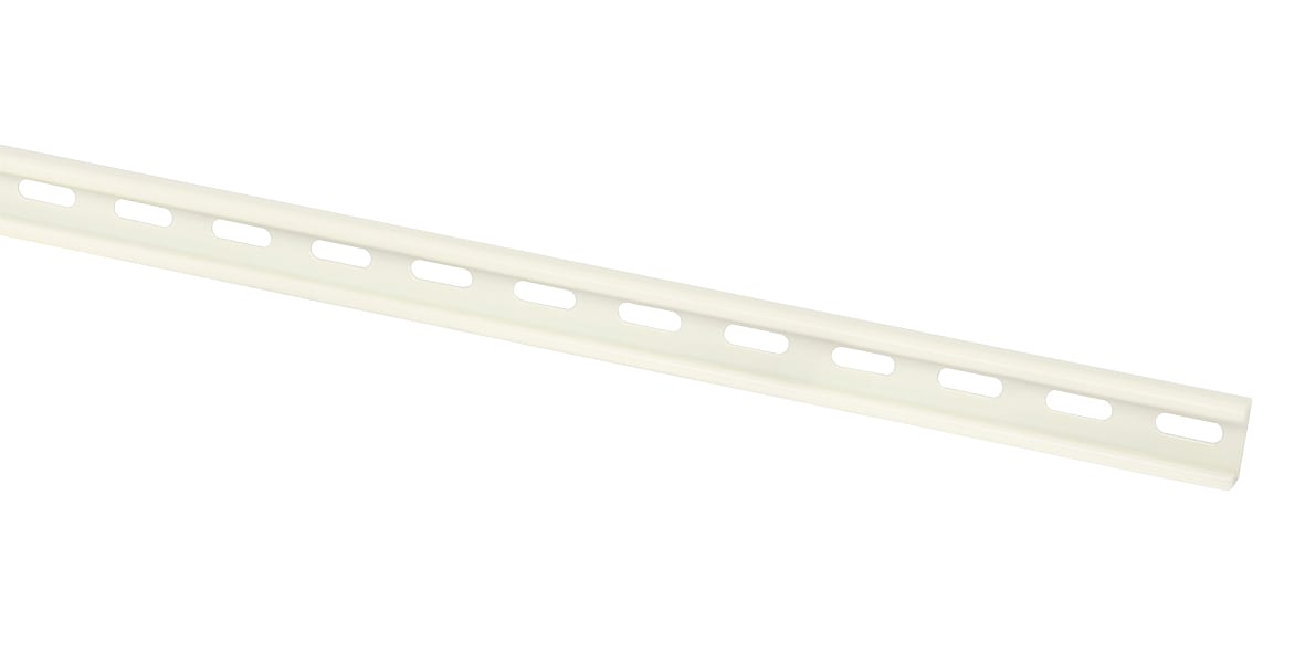 MP Bolagen - Ankerskinne 41x21 Hvit 1m MP-028V