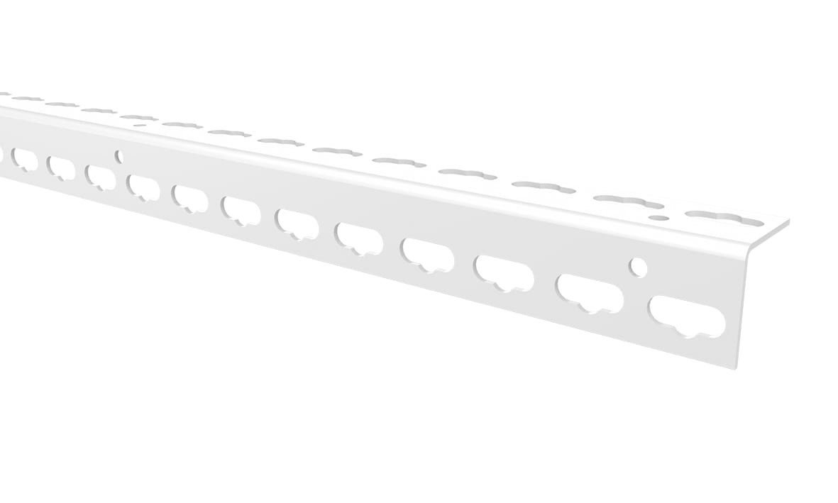 MP Bolagen - Vinkelprofil 35x35 Hvit 3m MP-262V