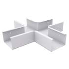 MP Bolagen - X-Avgrening 75mm bane Hvit MP-419V