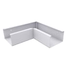 MP Bolagen - L-Avgrening 75mm bane Hvit MP-417V