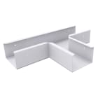 MP Bolagen - T-Avgrening 75mm bane Hvit MP-418V