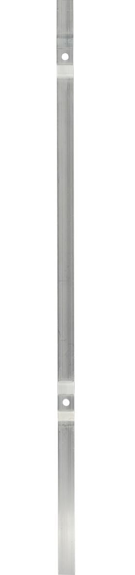 MP Bolagen - Montasjeskinne L=2,5m 15mm Alum MP-801A