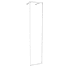 MP Bolagen - Gulvstativ 19" D=350-600mm Hvit MP-852V