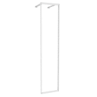 MP Bolagen - Gulvstativ 19" D=540mm Hvit MP-849V
