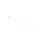 MP Bolagen - Veggfeste 19" 350mm Hvit MP-863V2
