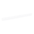 MP Bolagen - Montasjeskinne 19" Hvit MP-851V