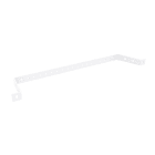 MP Bolagen - Kabelstøtte 19" Hvit MP-868V2