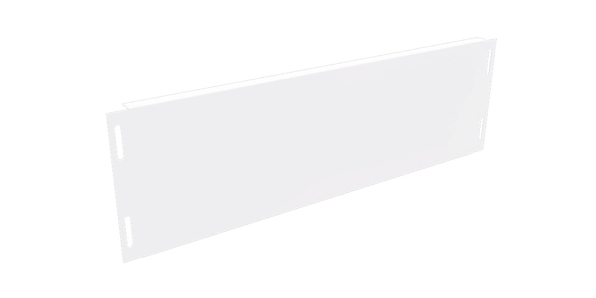 MP Bolagen - Blindplate 19" 148mm Hvit MP-870V