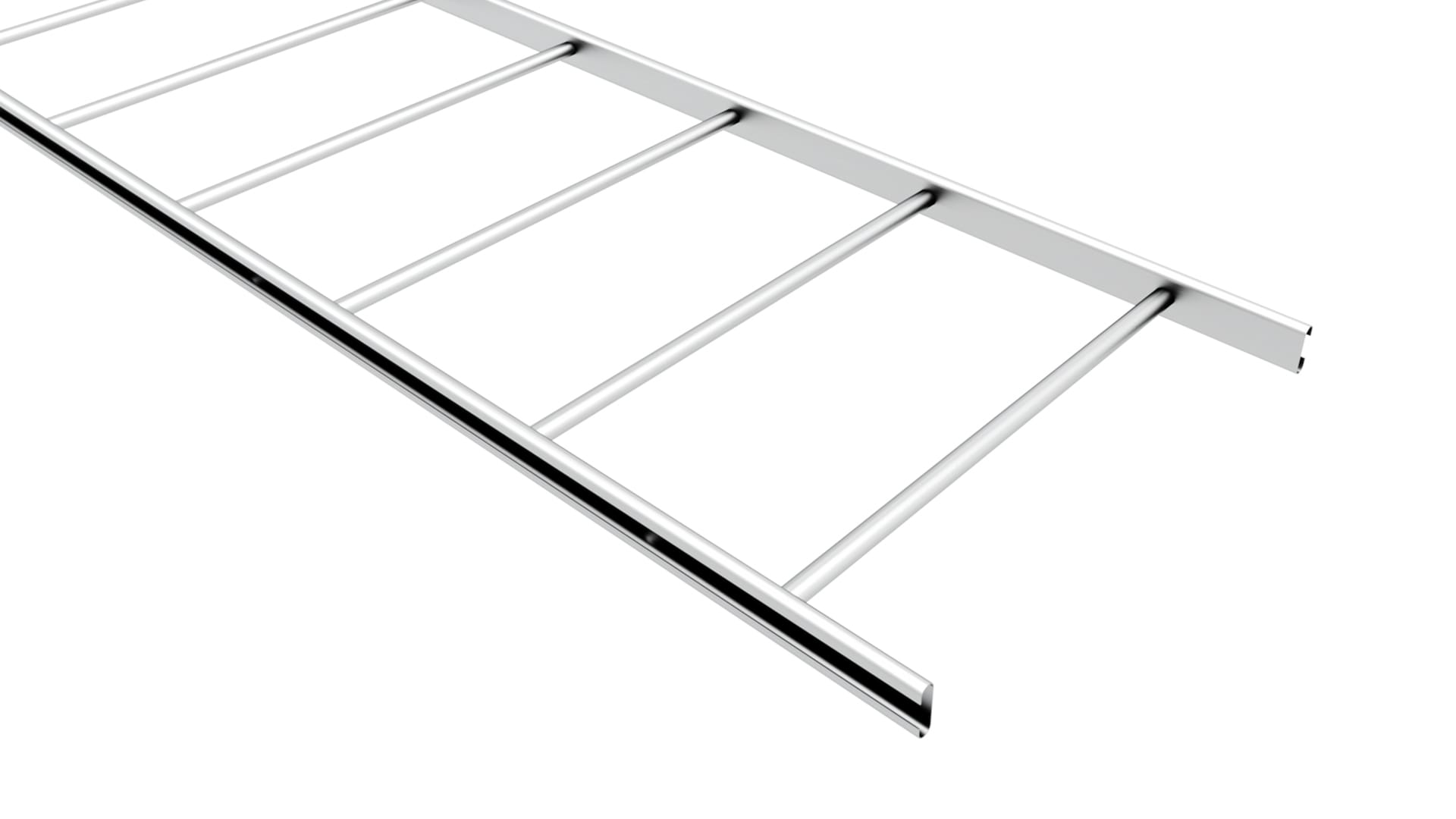 MP Bolagen - Kabelstige C-profil  600 SS L=6m 8066-48