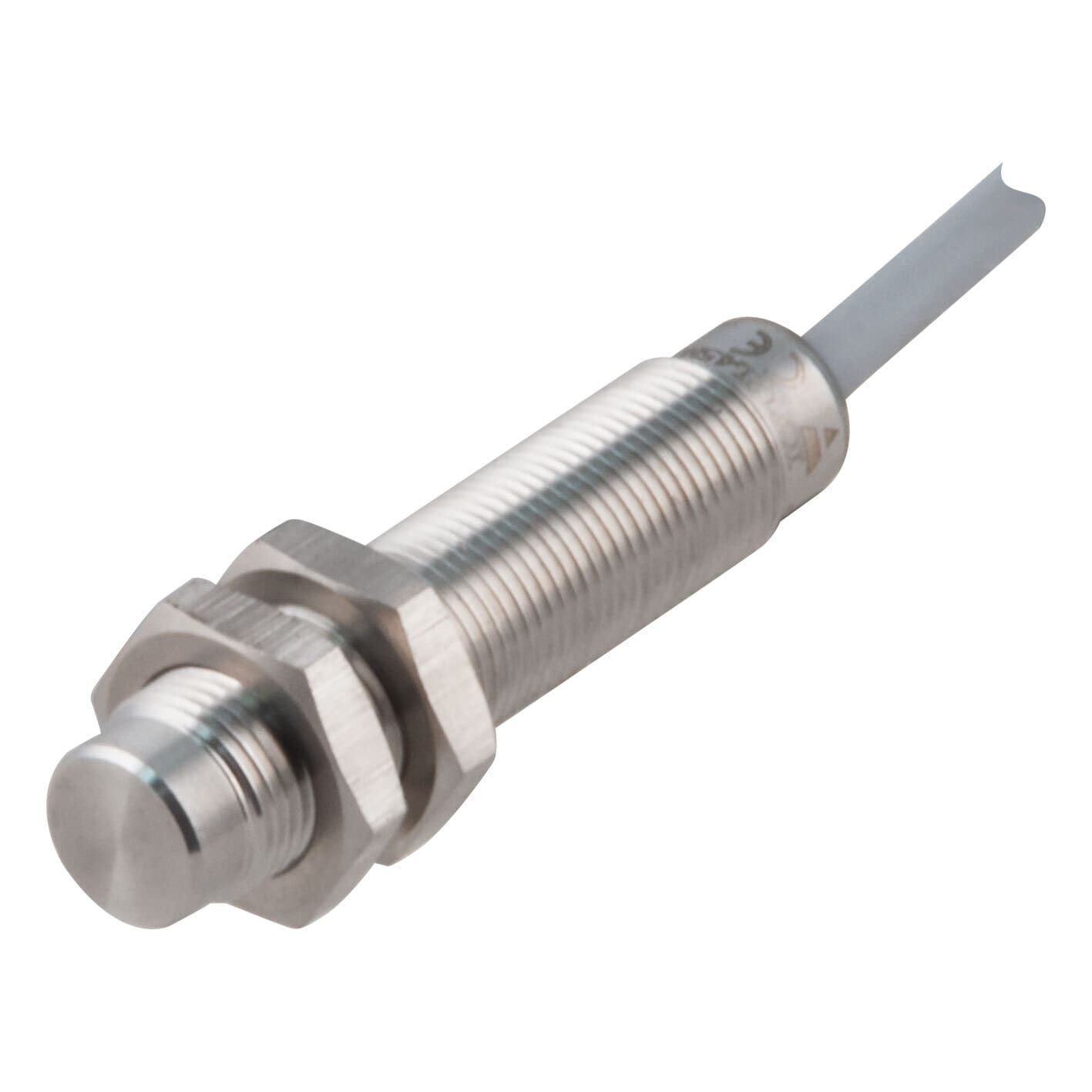 Carlo Gavazzi - I/O-link induktiv giver helkapslet i rustfritt stål. M12 i uskjermet utf. 10-30VDC. Med 2m kabel.