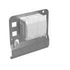 Wibe Group - 2-veis jordet innkapslet vegguttak kapsling IP44+Plate 35S Fzs Plate med ferdigmonterte stikkontakt