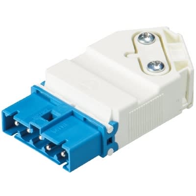 Wieland Electric GmbH - GST15i5 Kontakt, Han, Skruklemme, Lys blå, skrå