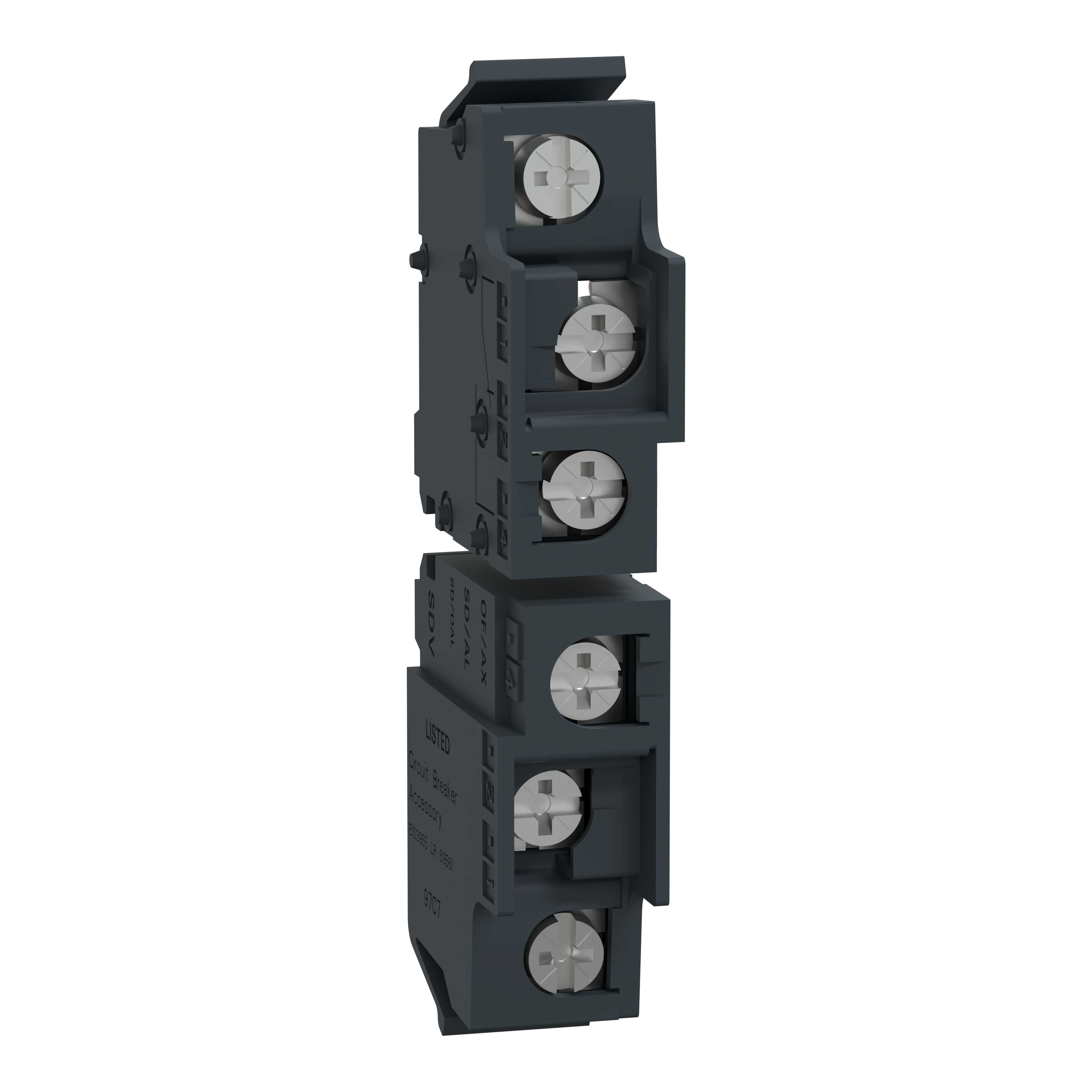 Schneider Electric - Hjelpekontakt for TransferPacT ATS/RTS-OF-kilde I/II-TA/TR25-TA/TR63