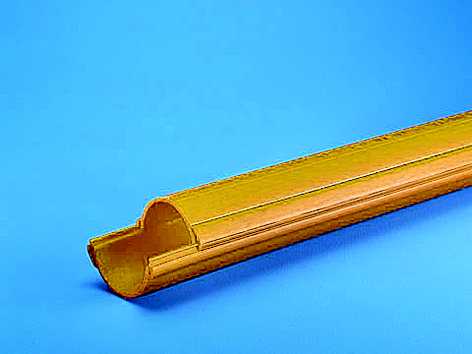 Norsk Wavin - Splitted rør 100/110mm gul