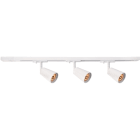 Unilamp - Komplett skinnesett i aluminium med 3 justerbare spots.