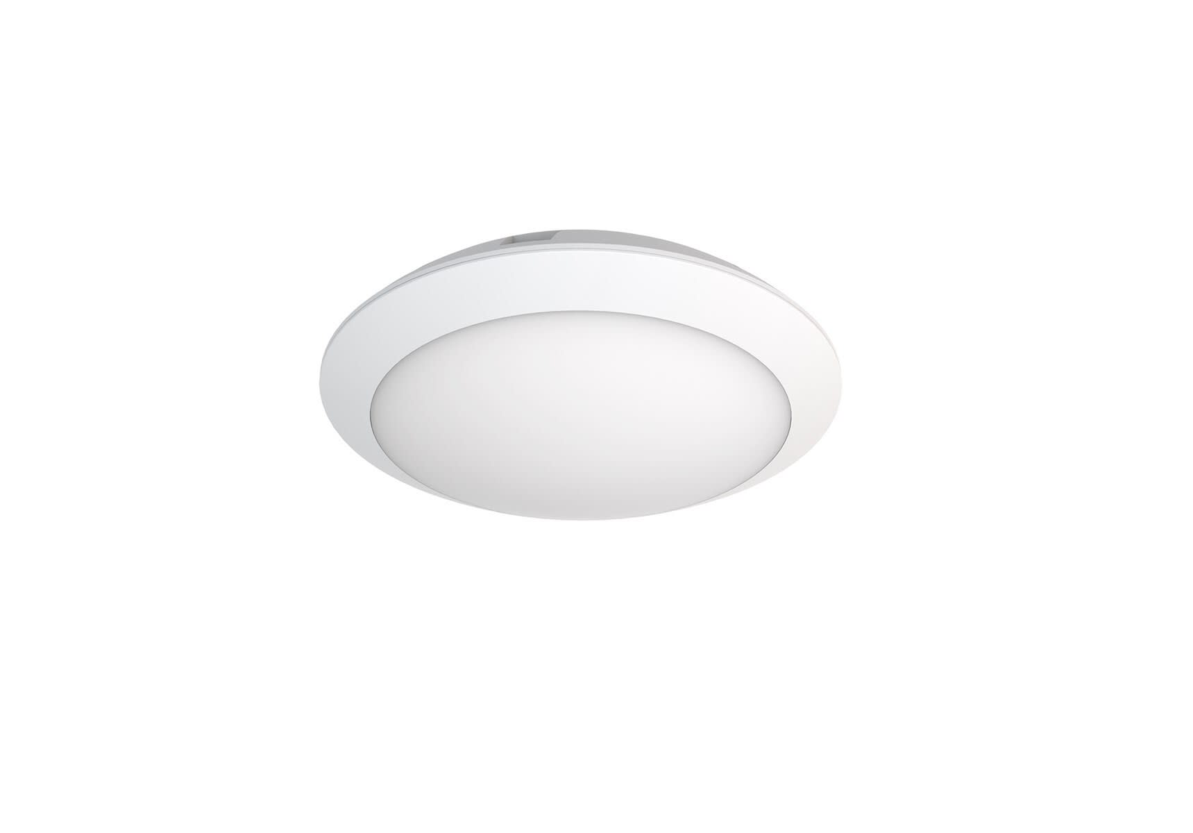 Q-Light - CLASH S300 VARIO 1400/2400 OP 830/840 19W IK10 IP66 HVIT