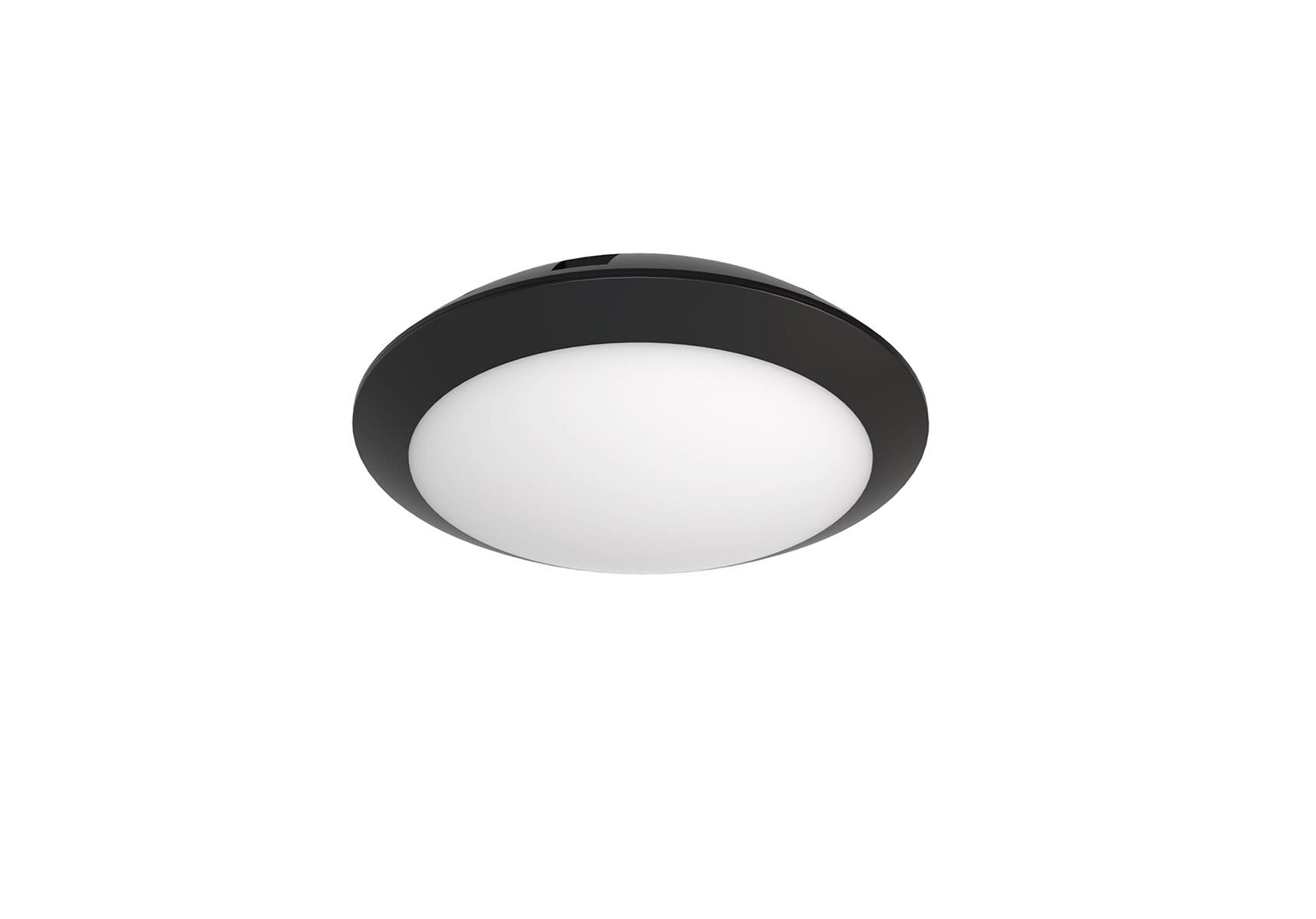 Q-Light - CLASH S300 VARIO 1400/2400 OP 830/840 19W IK10 IP66 SVART