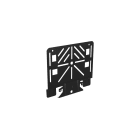 Elis Elektro AS - Festeplate 180x167 hull Sort MP-955SV