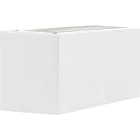 Unilamp - Case 2x6W 3000K Asym Hvit