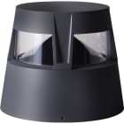 Unilamp - Mini Buzz 1 13W Led Grafitt Lav pullert/bakkelys