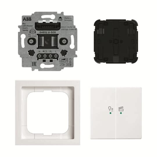 ABB Electrification - FLEX WL DIMMER 2-V SETT IMPR. HVIT