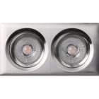 Unilamp - Gyro Frame 2700K 2 x 8W Børstet Stål