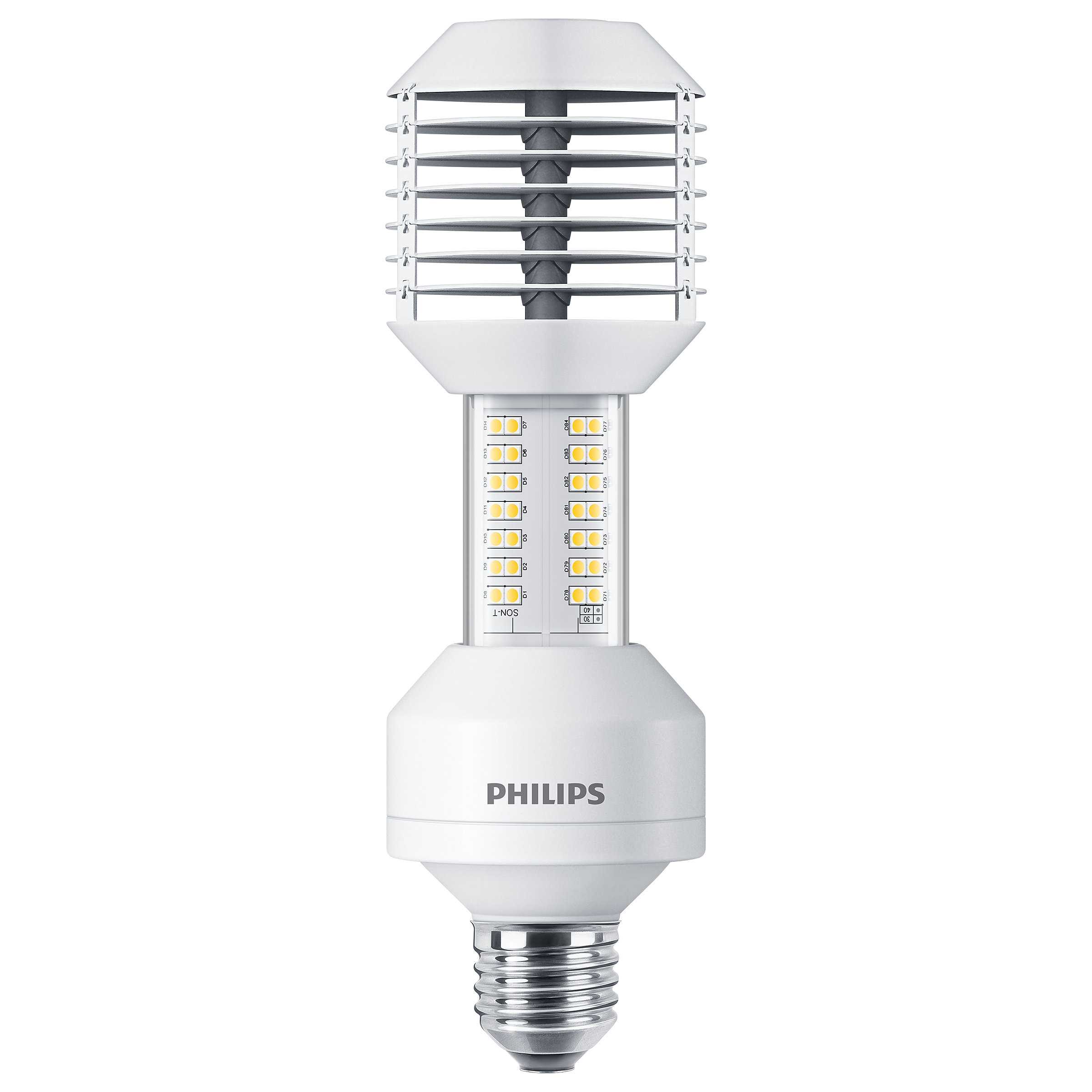 Philips -  TForce LED Road 60-35W E27 74