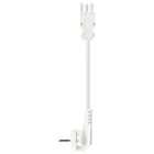 Wieland Electric GmbH - GST18i3 Kabel, Hun-schuko, 2m, 1.5mm², Hvit