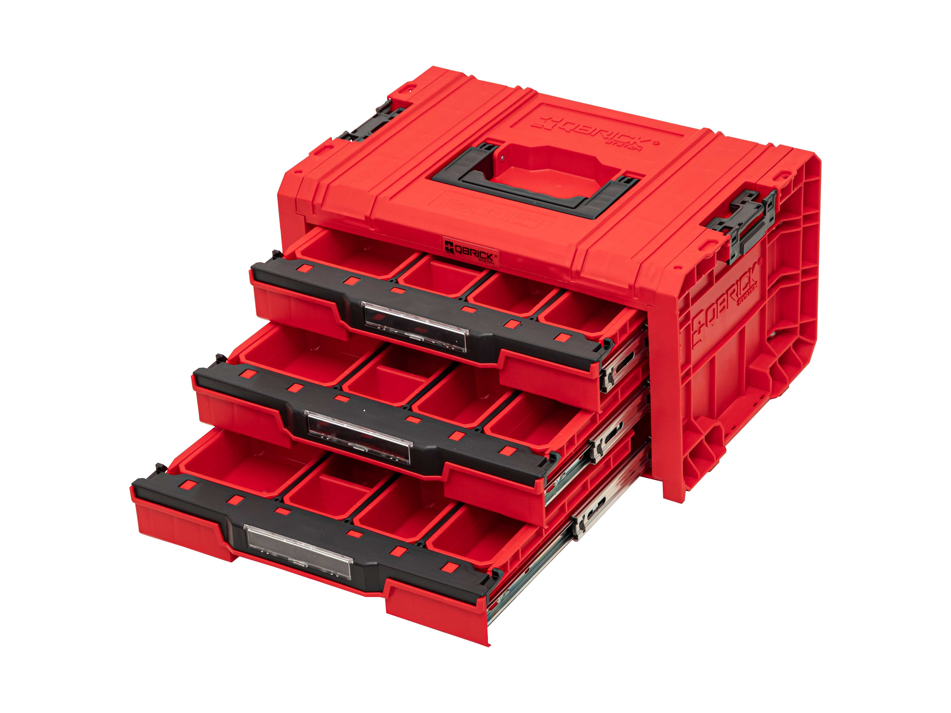 QBrick - Skuffseksjon med 3 skuffer System Pro Ultra HD