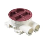 ABB Electrification - VEGGBOKS LAV 38 MM AU6.2 2-LØP 20MM