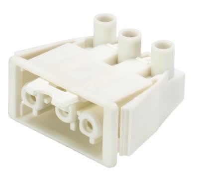 Wieland Electric GmbH - GST18i3 Chassis, Kontakt, Hun, Skruklemme, 0.5-1.5mm², Hvit
