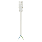 Wieland Electric GmbH - GST18i3 Kabel, Han-Fri, 1m, 1.5mm², Hvit