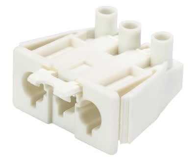 Wieland Electric GmbH - GST18i3 Chassis, Kontakt, Han, Skruklemme, 0.5-1.5mm², Hvit