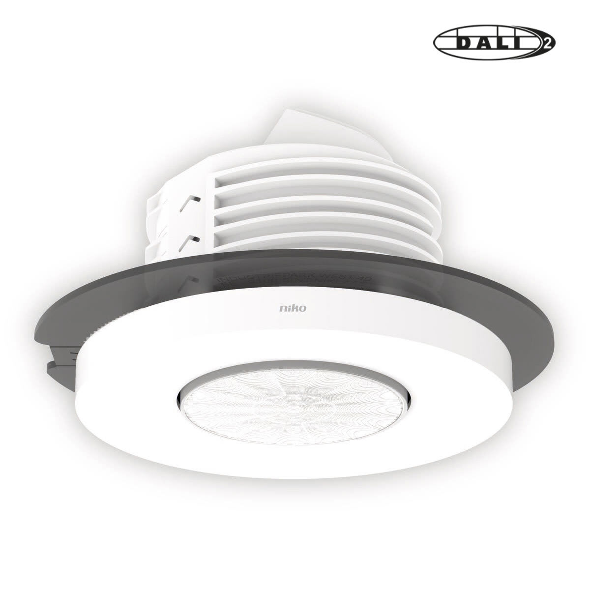 Function - Tilst.-sensor P47MR, DALI-2, master, 12-13m, for innfelling med SnapFit