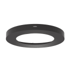 Function - Dekkring for P4XMR, innfelt sensor, sort (RAL 9005)