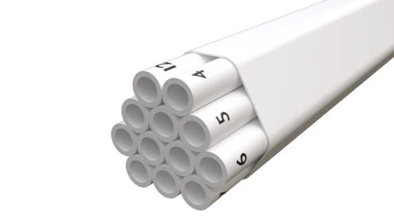Melbye - MICRORØR 12 TUBER